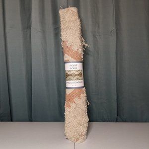 Aztec 2'x3' Rug Cotton Tufted ZigZag Printed Rug